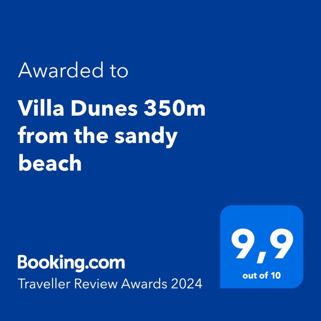 Villa Dunes 350M From The Sandy Beach 卡洛吉亚 外观 照片